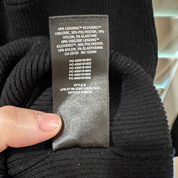 Aritzia Wilfred Cutout Knit Longsleeve Mini Dress - Picture 12 of 13